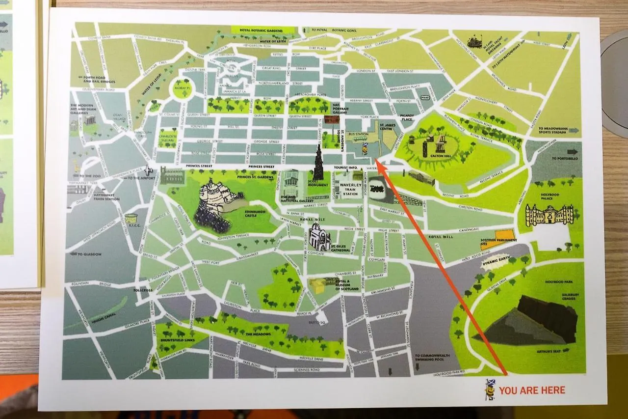 Princes Street Hostel Edinburgh United Kingdom